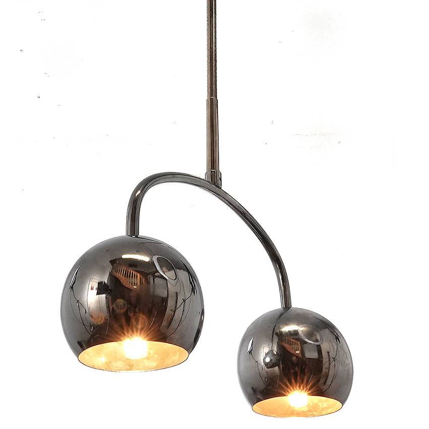 Collection of Robert Sonneman Double Sphere Pendents