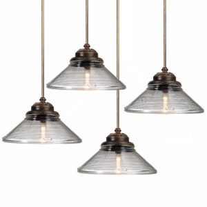 Collection of Cone Prismatic Pendents