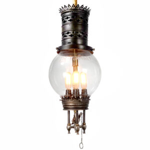 Converted Humphrey Gas Lantern