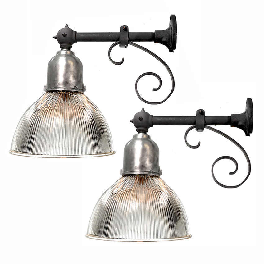 Large Wall Mounted Dome Holophane Street Lights